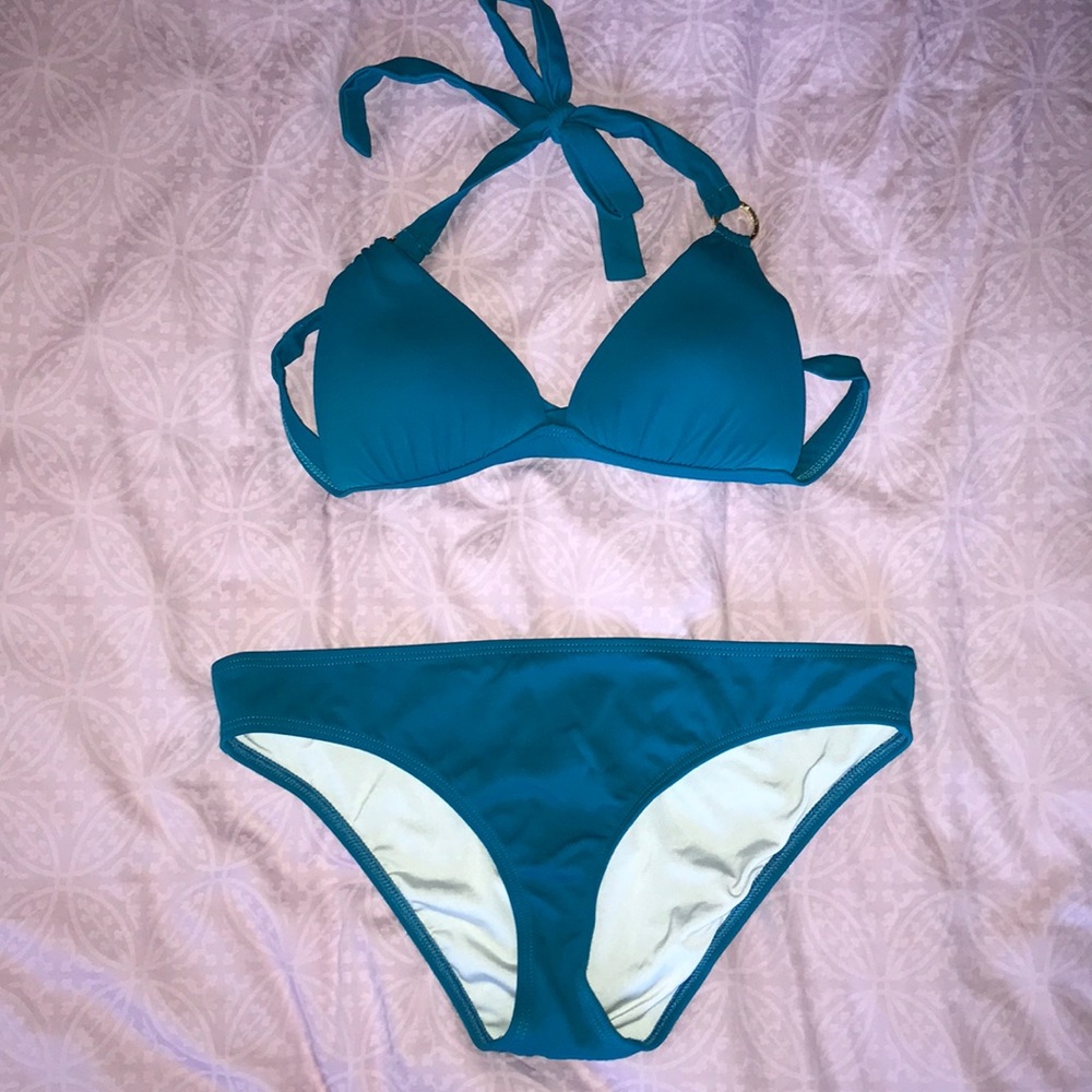 Voda Swim Teal two piece swimsuit